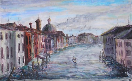 "Венеция-сказка 3" акв. 2014